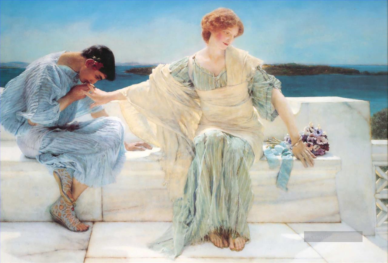 Frag mich nicht mehr romantische Sir Lawrence Alma Tadema Ölgemälde